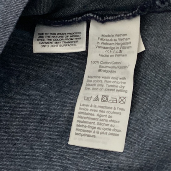 NYDJ Marilyn Straight Leg Jeans Dark Wash Size 10 Style MAJK2209D - Picture 9 of 10